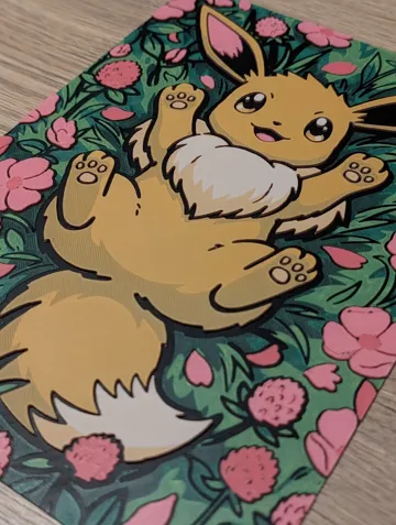 Marco decorativo: Eevee Hueforge & Frame — vista de referencia 4