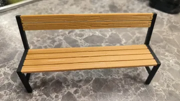 Marco decorativo: 1:12 Garden bench — vista de referencia 4