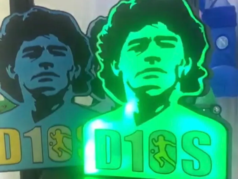Lampada Led USB Maradona D10S