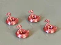 Breloque flamant rose bouée de piscine — photo 2