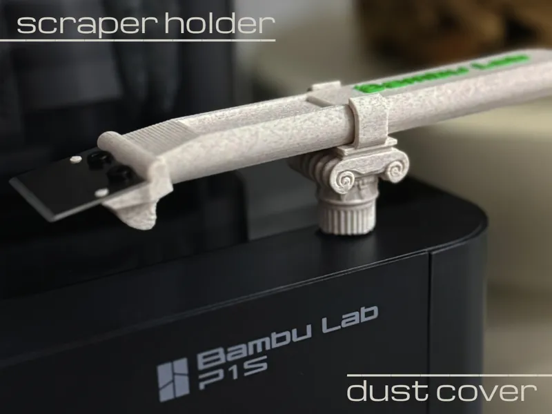Dust Cover / Scraper Support - Greek Column