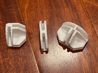 Simplified Wire Cube Rack Storage Connectors