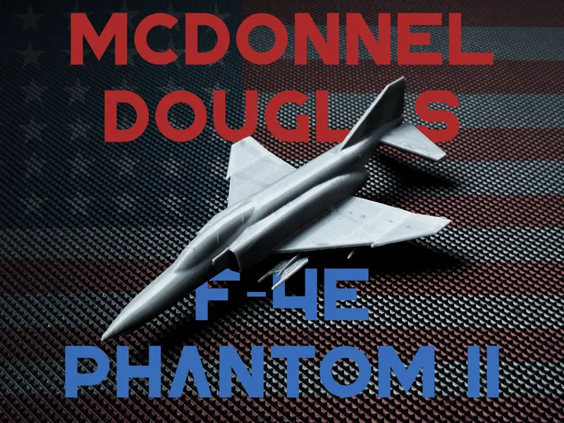 McDonnel Douglas F-4 Phantom II 1:144 Scale Model