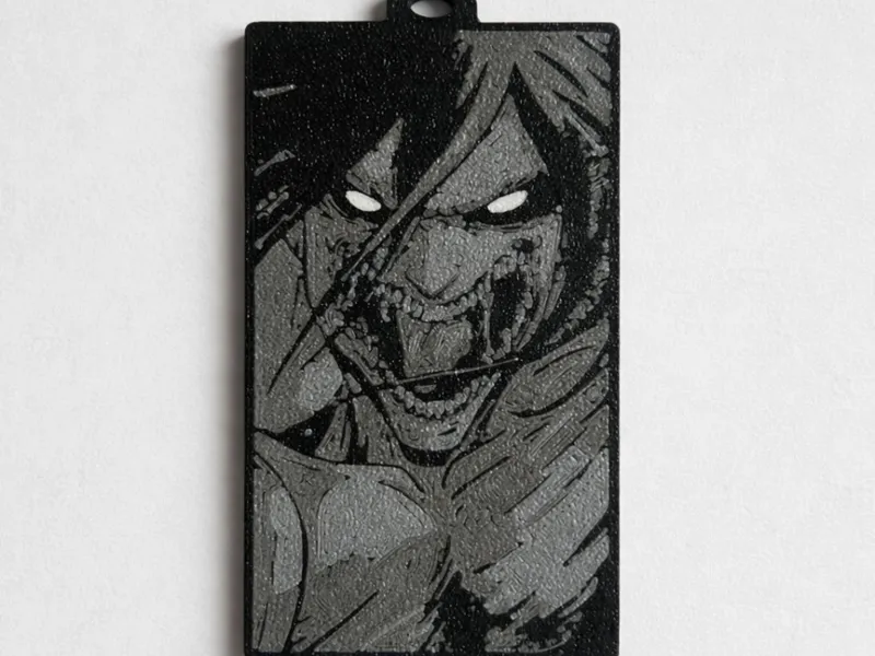 Attack on Titan Keychain Anime Series Eren Jaeger