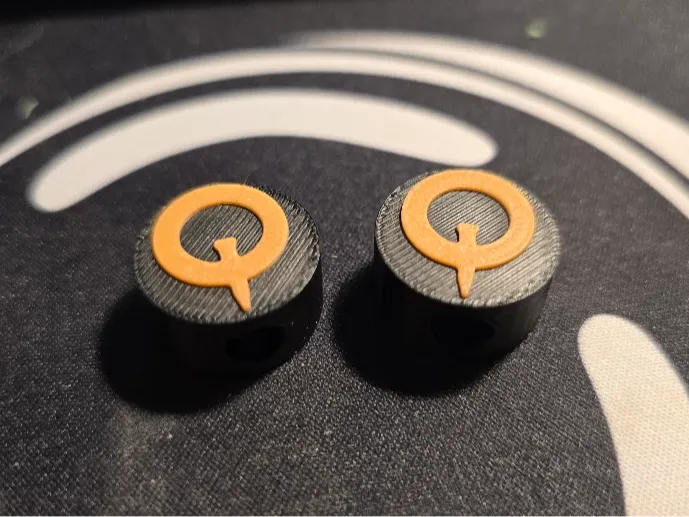 QuakeCon Logo - Drawstring Beads