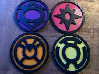 Green Lantern Coasters