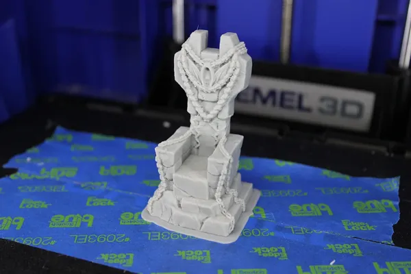 Trône fantastique pour jeu de figurines