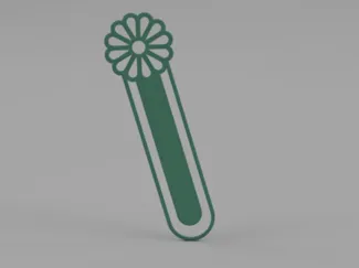 Flower Bookmark