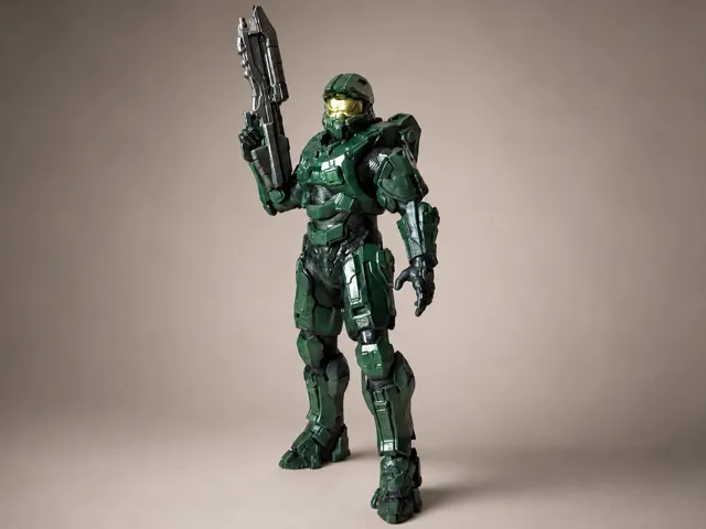 Halo Master Chief Display Model - Ultra Detailed!