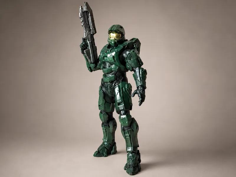 Halo Master Chief Display Model - Ultra Detailed!