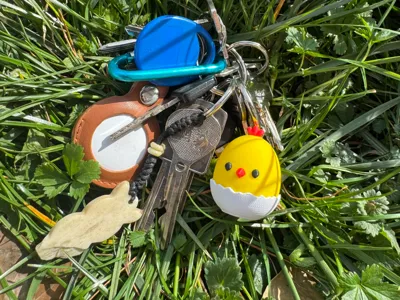 Tiny Chick Keychain