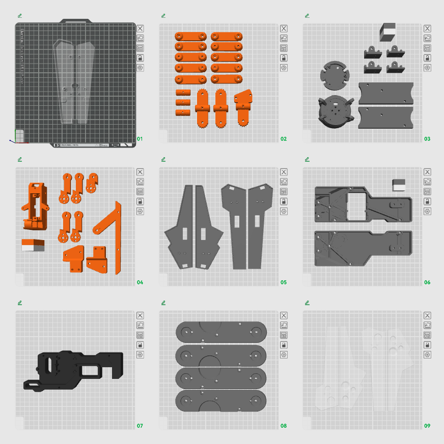 Miniatura 2 do modelo 3D 可动奥卓德克扫描仪