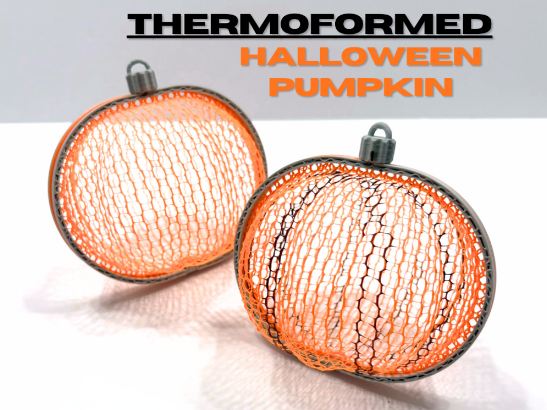 Thermoformed Halloween/Fall Pumpkin - 1
