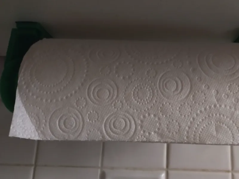 Kitchen paper towel holder