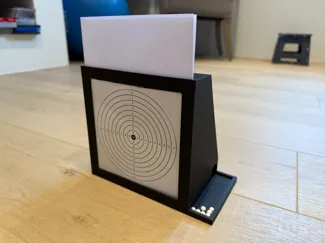 Airsoft Target with Automatic BB Collection Tray