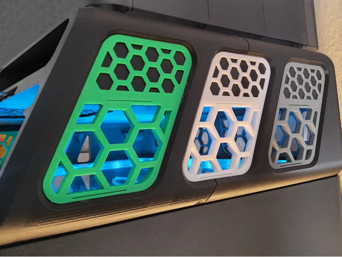 Panneaux nid d'abeille BLV-X3D motif hexagonal