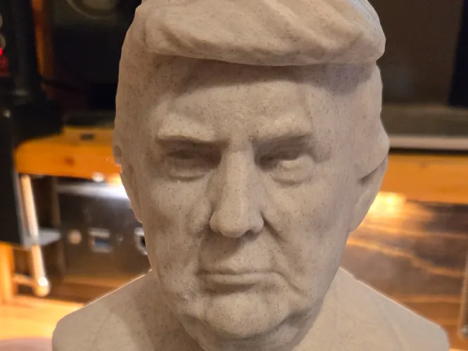 Trump Fight Bust