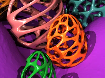 Voronoi Easter Egg 
