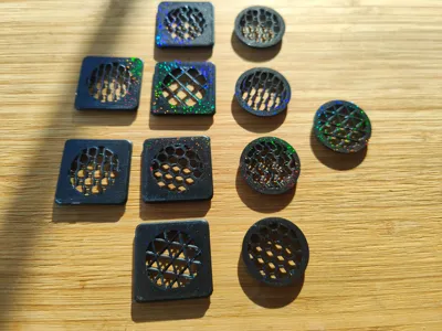 Bambu A1/A1 Mini Fan Cover - Customizable Grill