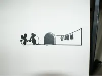 Famille de souris décorative — photo 2