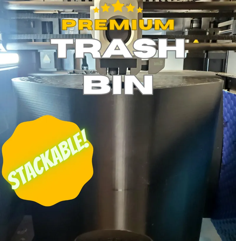 Stackable Filament Trash Can Waste Bin