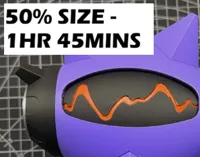 50% Size - 1hr 45min