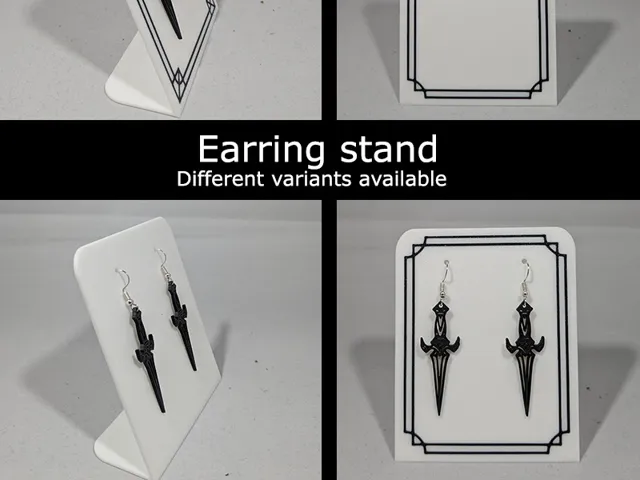 Earring stand - multiple variants available