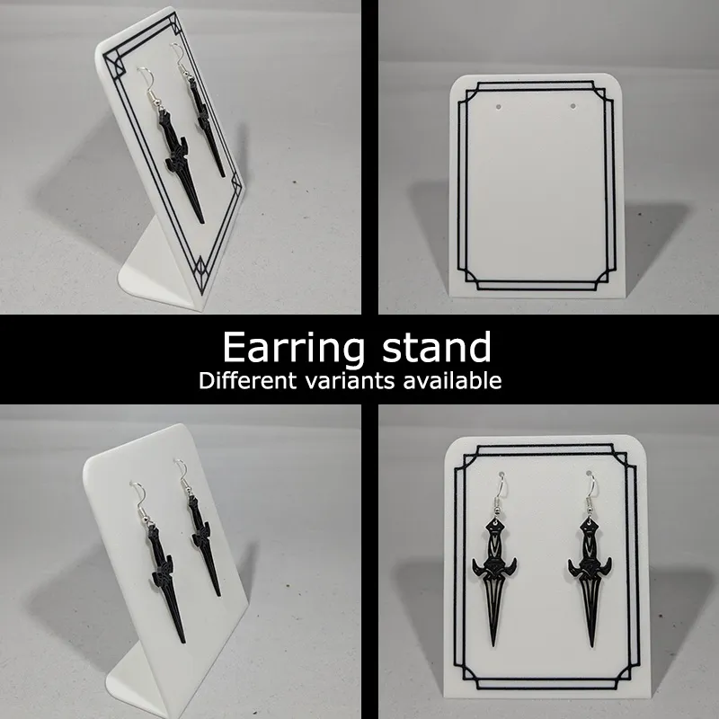 Earring stand - multiple variants available view 2