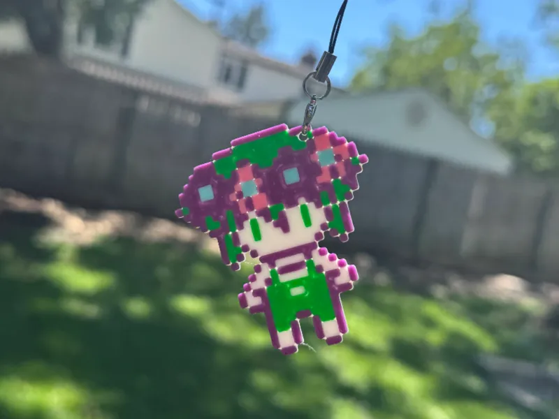 Basil Sprite Keychain - Omori by OMOCAT