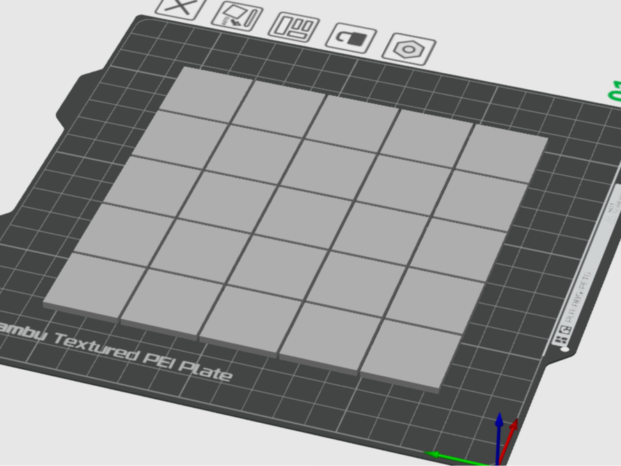 Motora Blank Tiles 24.5mm