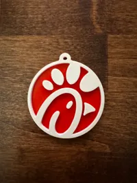 Porte-clés CFA (Chick-fil-A) — photo 4
