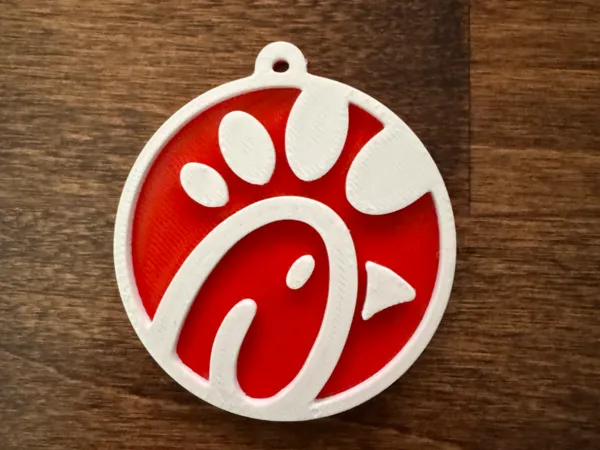 Porte-clés CFA (Chick-fil-A)