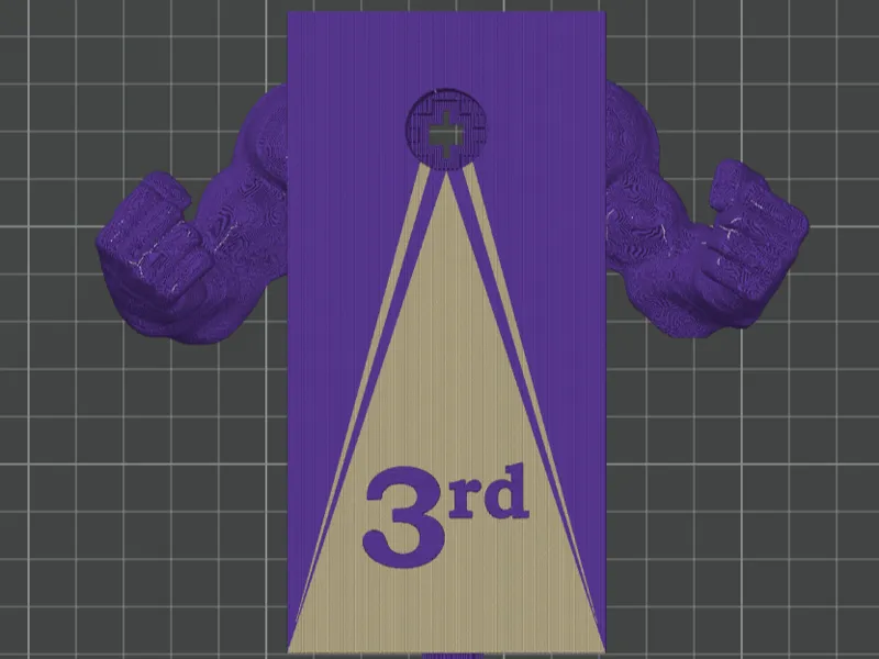 Cornhole Trophy - 3rd Place