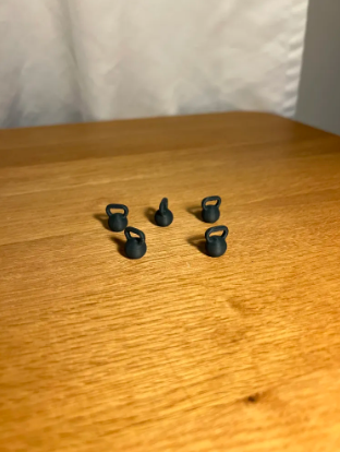 Miniatura 2 do modelo 3D Mini Kettlebell