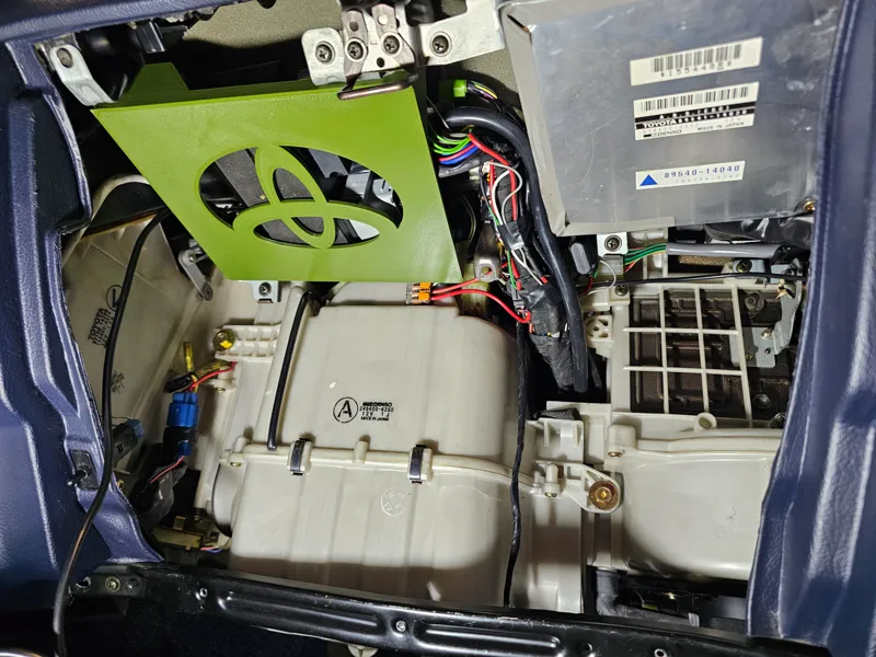 Supra A70 aftermarket ECU bracket