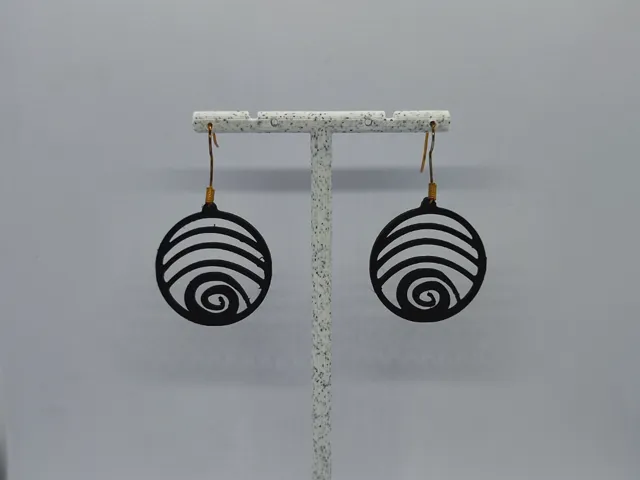 Aretes Espiral Hipnótica
