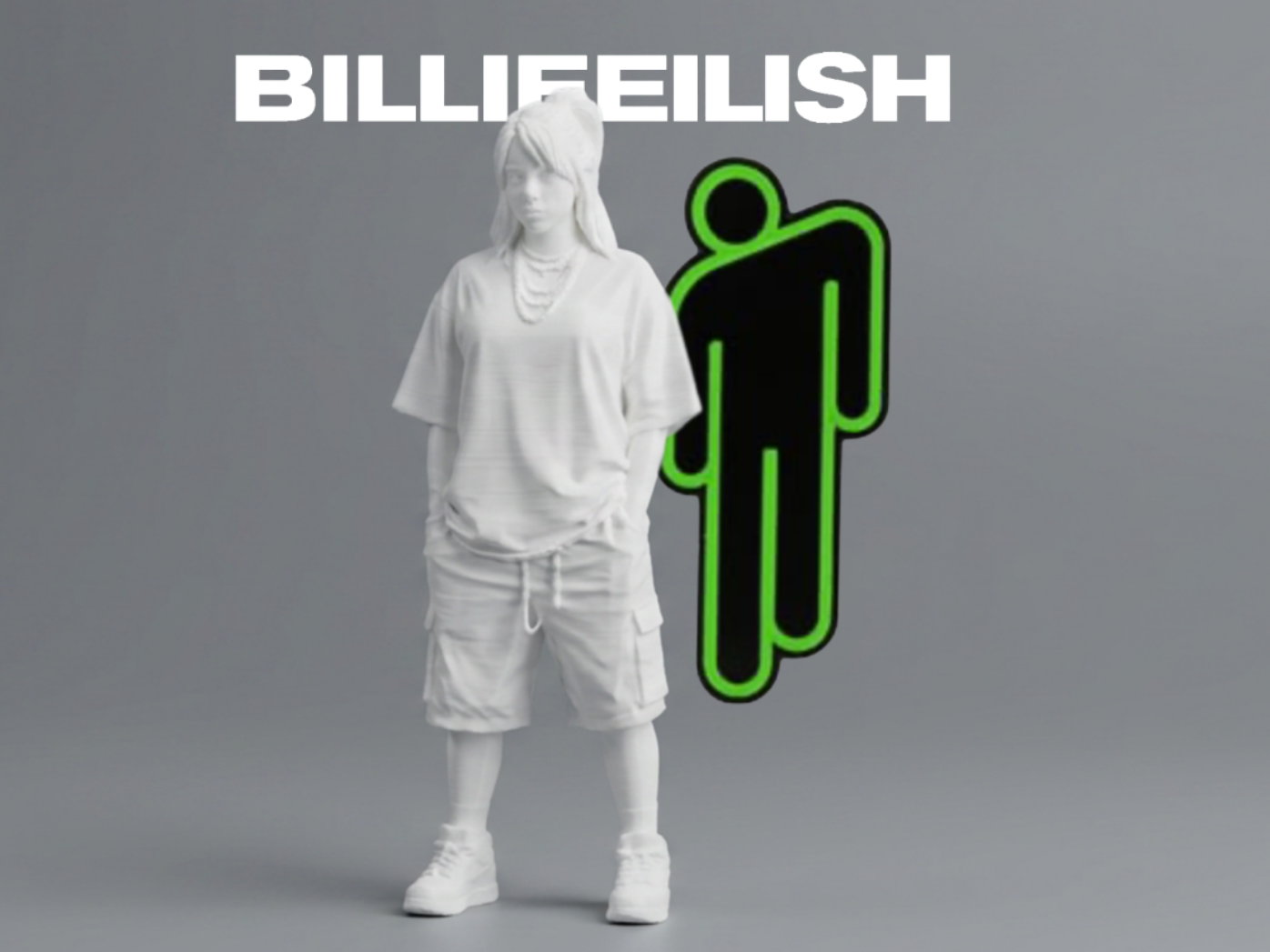 Billie Eilish – Stylized Figurine
