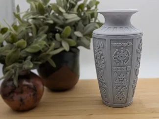 Zelda TOTK Sheikah-Inspired Vase