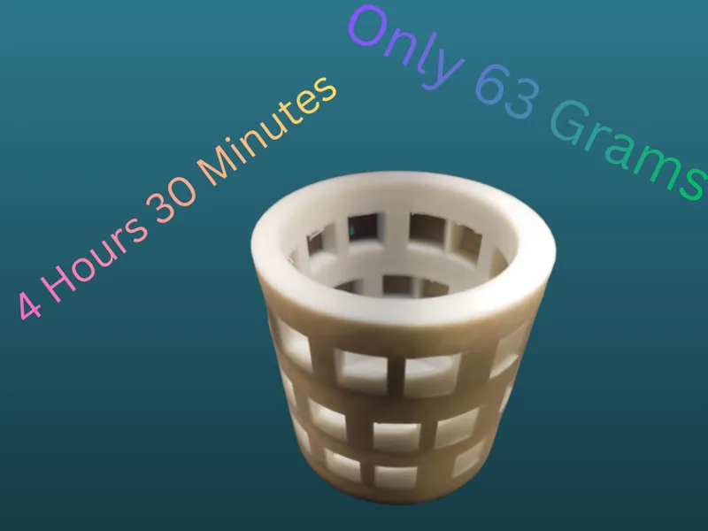 Circular Pencil Holder  