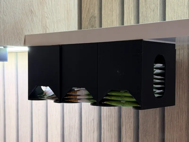 Simple Tea Organizer, Tea Dispenser