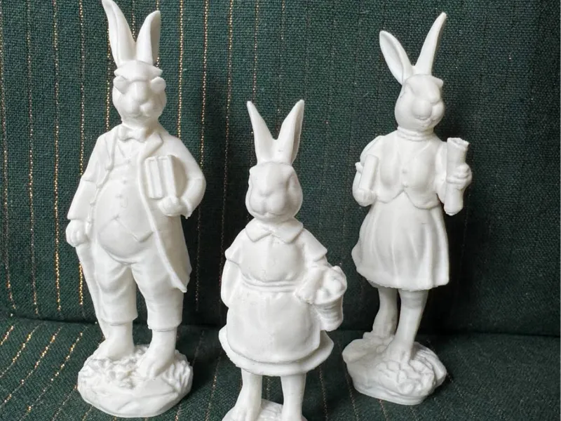 Easter Bunnies Family