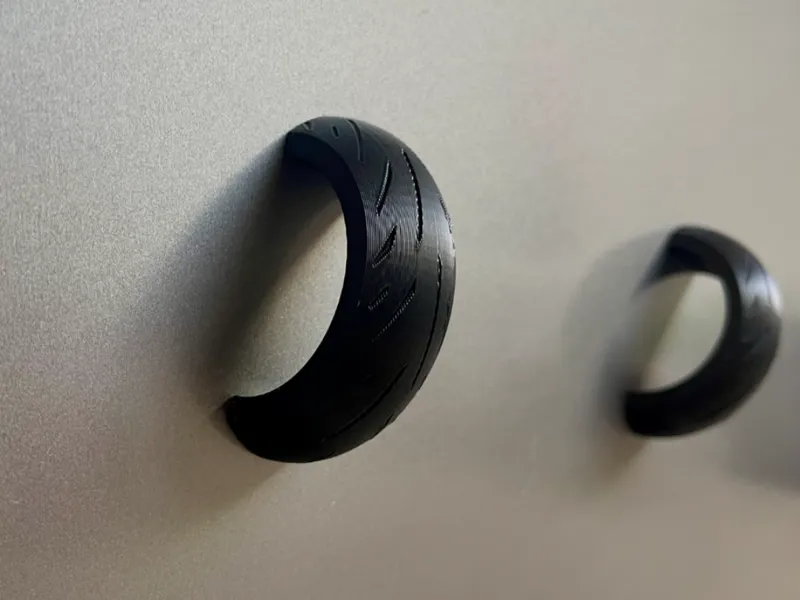 Motorcycle Tire Fridge Magnet single color