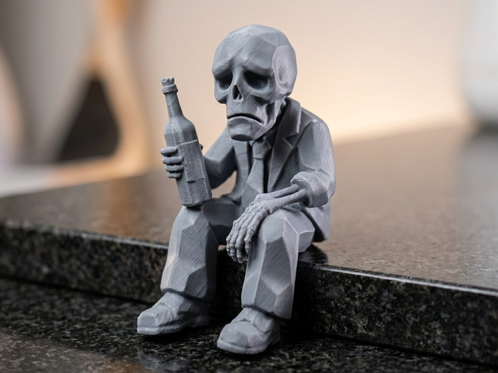 SKELETON DESKTOP BUDDY – MINI SOPRAMOBILE IRONICO 