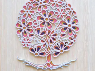 Tree Of Life Multicolor Mandala - Customizable