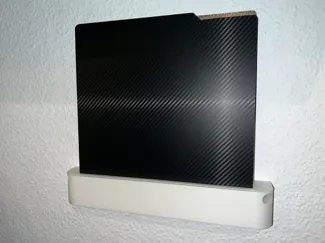 Wandhalter für 5 Druckplatten (256 x 256mm)