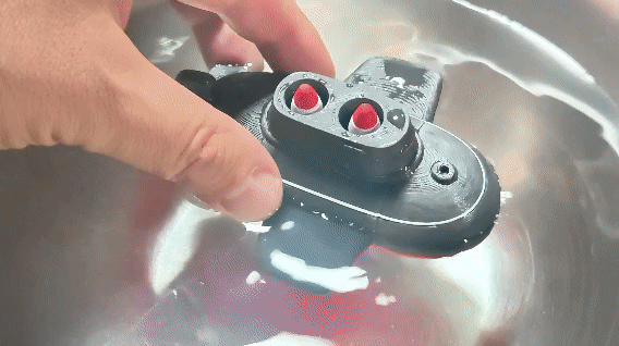Q版战略核潜艇，水中可发射导弹