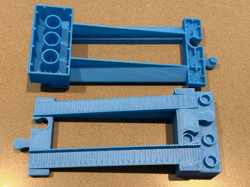 Duplo Train Track Ramp - No Supports