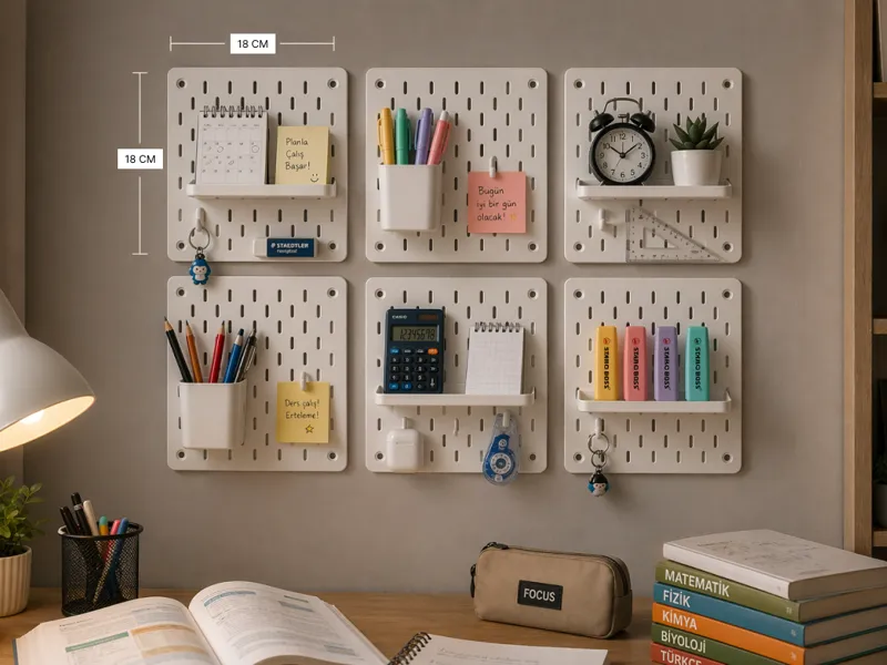 Skadis Wall Board - Integrated Spacers