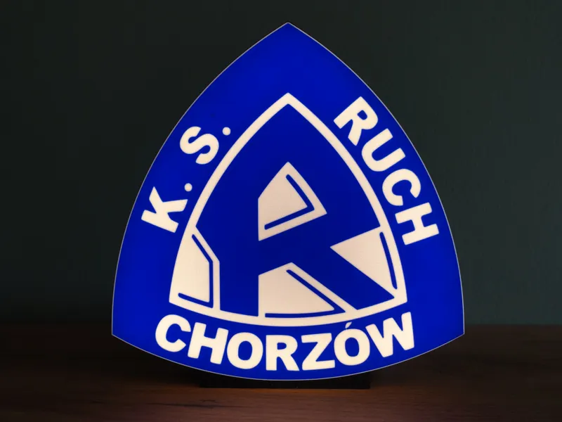 Ruch Chorzów lightbox led