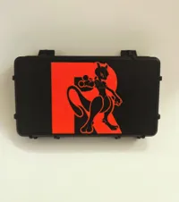 Team Rocket Mewtwo TopLoader Lid